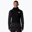 Jachetă hibridă pentru bărbați The North Face Elixir Hybrid Ventrix Midlayer gri asfalt / negru