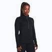 Under Armour Launch Pro Half Zip negru/reflectorizant femei alergare longleeve