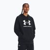 Hanorac Under Armour Rival Fleece Fleece Logo HD pentru bărbați, alb/negru