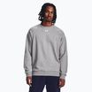 Bluză pentru bărbați Under Armour Rival Fleece Crew castlerock light heather/white