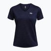 Tricou de antrenament pentru femei  Under Armour Tech V-Twist midnight navy/white