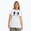 Tricou pentru femei Under Armour Rival Logo alb/negru