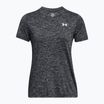 Tricou de antrenament pentru femei Under Armour Tech C-Twist black/white