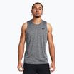 Tricou de antrenament pentru bărbați Under Armour Tech Tank castlerock/black
