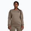 Bluză pentru femei Under Armour Essential Fleece Crew taupe dusk/black