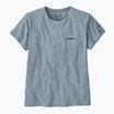 Tricou albastru termic Patagonia P-6 Logo Responsibili-Tee pentru femei