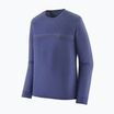 Longsleeve pentru bărbați Patagonia Cap Cool Merino Blend Graphic strata stripe/solstice purple