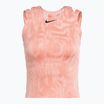 Tank top de tenis pentru femei Nike Court Dri-Fit Slam RG pink quartz/black