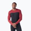 Longsleeve termoactiv pentru bărbați  Smartwool Classic Thermal Merino Base Layer Colorblock Crew black