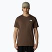 Tricou pentru bărbați The North Face Box Nse smokey brown/black