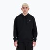 Bluză pentru bărbați New Balance Small Logo French Terry Hoodie black