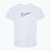 Tricou pentru copii Nike One Dri-Fit white/black