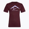 Tricou de alergare pentru bărbați Nike Dri-Fit UV burgundy crush