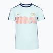 Tricou de fotbal pentru copii Nike CR7 Academy Dri-FIT barely green/ blue void/ metallic gold