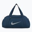 Geantă de antrenament pentru femei Nike Gym Club 24 l armory navy/ armory navy/ metallic silver