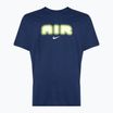 Tricou pentru bărbați Nike Air Graphic midnight navy/volt