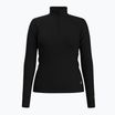 Bluza termică pentru femei Smartwool Classic Thermal Merino Base Layer 1/4 Zip Boxed negru