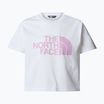 Tricou pentru copii The North Face Crop Easy Tee tnf white/cyber