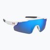 Ochelari de soare pentru copii Under Armour Levelup Jr S3 matte white blue/blue multilayer