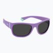 Ochelari de soare pentru copii Polaroid PLD 8064/S violet/grey polarized
