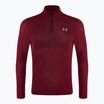 Bluză de alergare pentru bărbați Under Armour Seamless Stride 1/4 Zip racer red/reflective