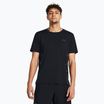 Tricou de alergare Under Armour UA Launch Elite Graphic pentru bărbați negru/castlerock/reflectorizant