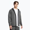 Hanorac Under Armour Unstoppable Fleece Full Zip HD castlerock/negru pentru bărbați