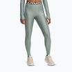 Colanți pentru femei Under Armour HeatGear Rib silica green/silica green/white