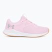 Încălțăminte de antrenament pentru femei  Under Armour W Charged Aurora 2 prime pink/white/metallic silver