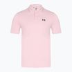 Tricou polo pentru bărbați Under Armour Matchplay Polo prime pink/midnight navy