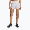 Pantaloni scurți de alergare pentru femei Under Armour Fly By 3" Novelty white / reflective