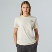 Tricou The North Face Box Nse Relaxed alb dune/ ardelean mușchi pentru femei