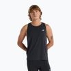 Bărbați New Balance Race Day Ultra Light Singlet negru alergare rezervor top