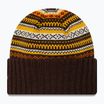Căciulă de iarnă pentru femei New Era Rail Isle Cuff Knit Beanie dark brown