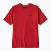 Tricou pentru bărbați Patagonia P-6 Logo Responsibili-Tee amanita red