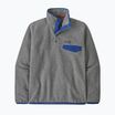Bluză de trekking pentru bărbați Patagonia LW Synch Snap-T P / O nickel w / clement blue