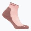 Șosete pentru femei Icebreaker Merino Hike+ Light Mini blush/summit