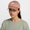 Șapcă  Nike Club Unstructured Futura Wash rose gold/white