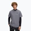 Tricou de antrenament pentru bărbați Under Armour Logo Emb Heavyweight titan gray/black