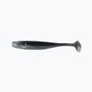 Momeală din cauciuc Relax Bass 2,5 Laminat 4 buc. Negru / alb perlat - sclipici argintiu BAS25