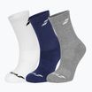 Șosete Babolat 3 pary white/estate blue/grey