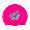 Cască de înot arena Big Logo shocking pink/water