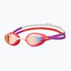 Ochelari de înot arena Air-Speed Mirror yellow copper/bright coral/plum