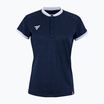 Polo de tenis pentru femei Tecnifibre Team Mesh albastru marin 22WMEPOM31