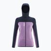 Bluză pentru femei Millet Fusion Grid Hoodie vibrant violet/saphir
