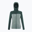 Hanorac pentru femei Millet Fusion Grid Hoodie seaweed/bottle