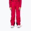 Pantaloni de schii pentru copii Rossignol Girl Ski ruby red