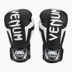 Venum Elite mănuși de box negru și alb 0984