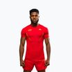 Tricou de antrenament pentru bărbați Venum X WOW FC Rashguards roșu-furie/auriu