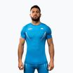 Tricou de antrenament pentru bărbați Venum X WOW FC Rashguards albastru pacific